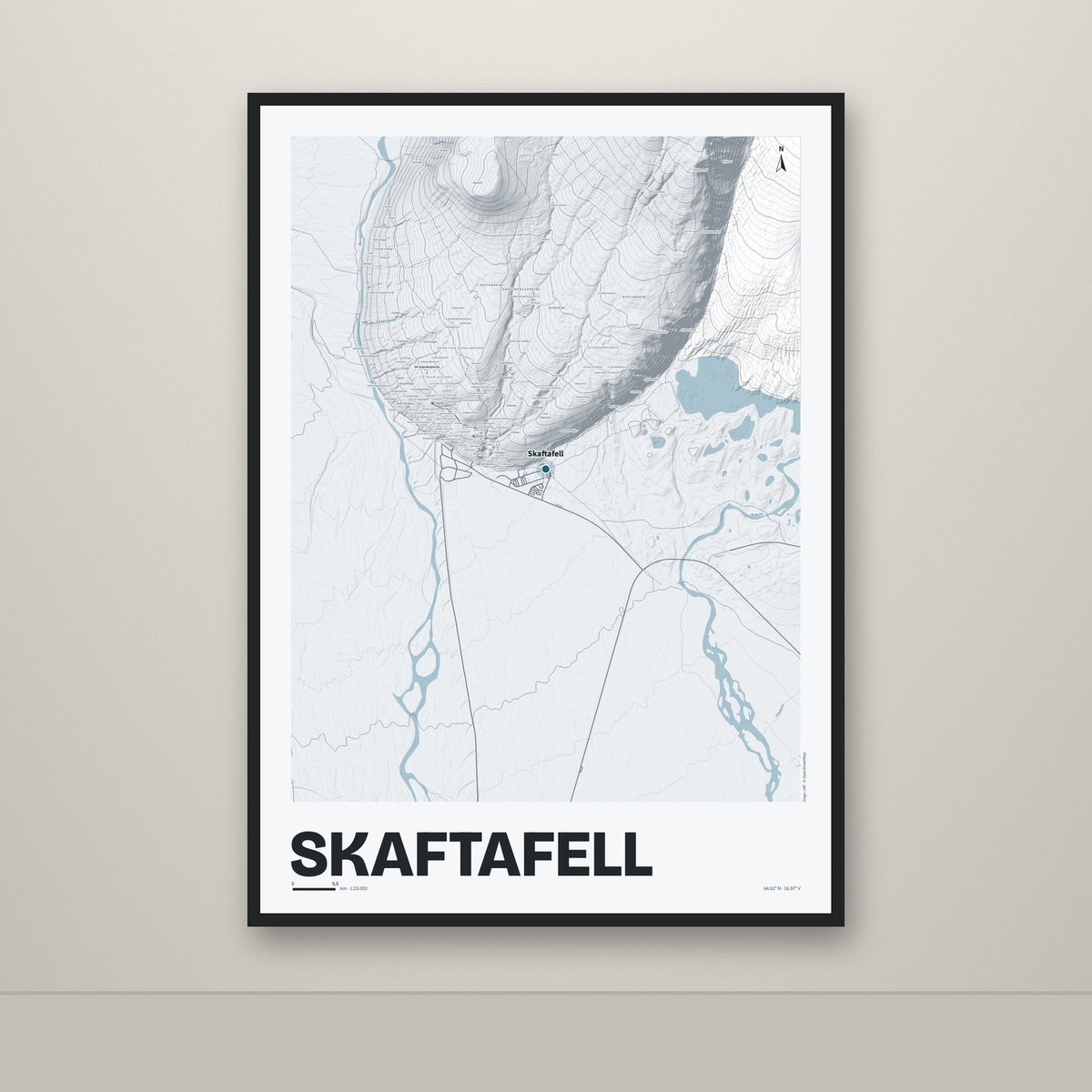 Skaftafell – Ljóst, blár