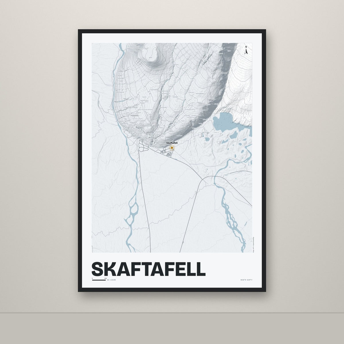 Skaftafell – Ljóst, okkurgulur