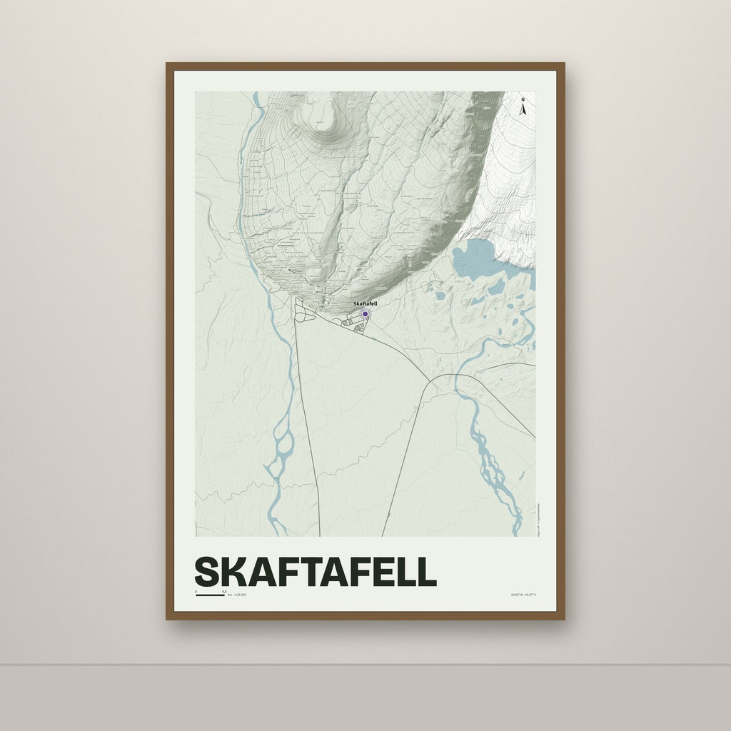 Skaftafell – Mosi, lúpínufjólublár