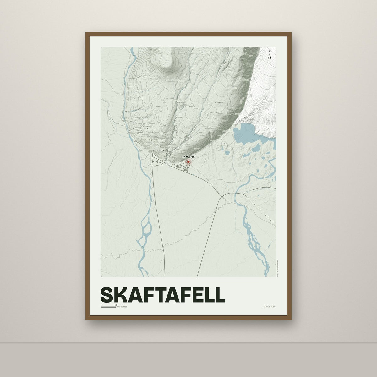 Skaftafell – Mosi, rauður