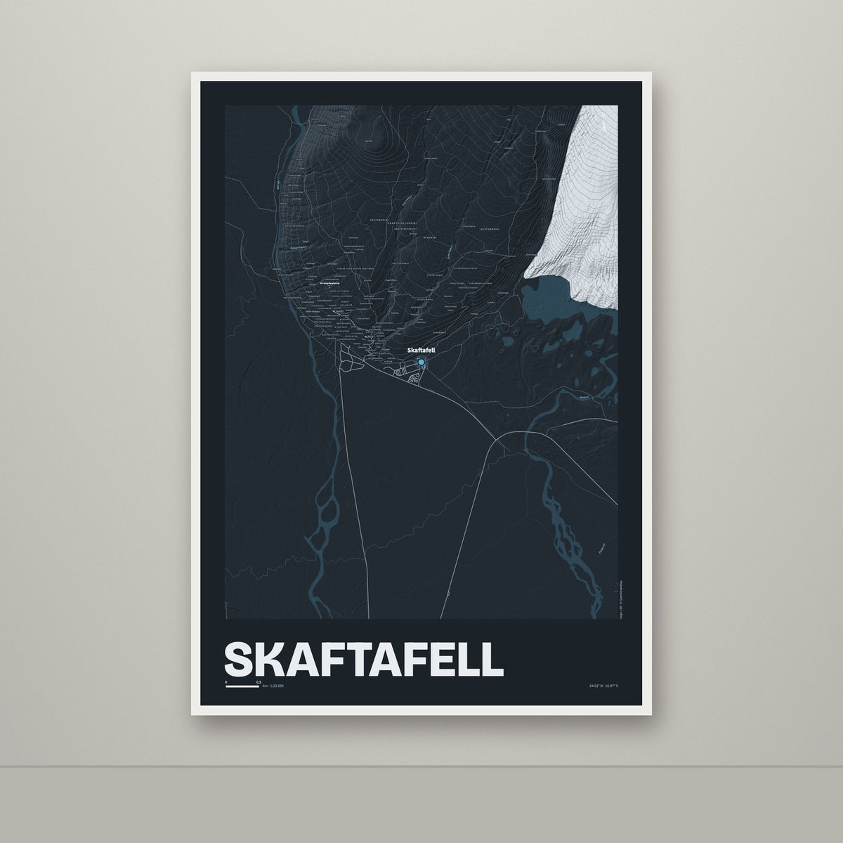 Skaftafell – Nótt, blár