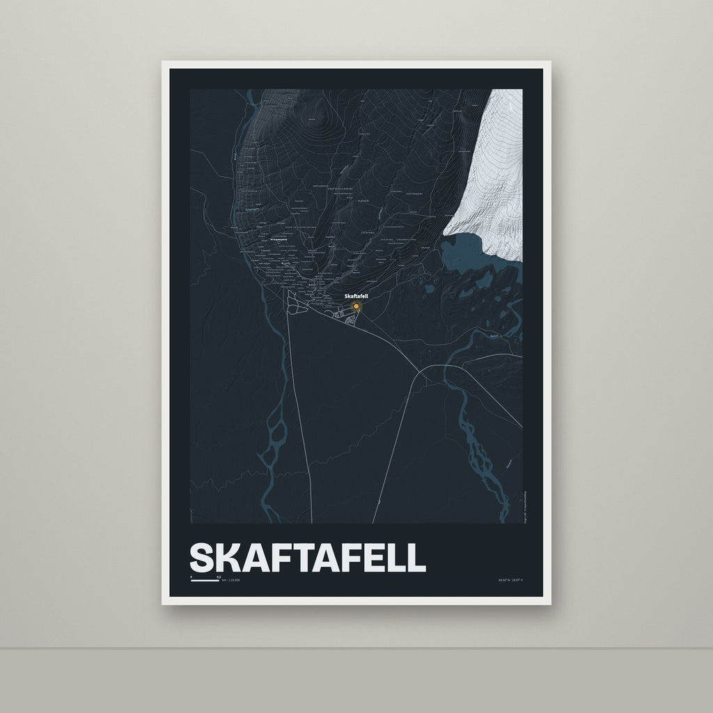 Skaftafell – Nótt, okkurgulur