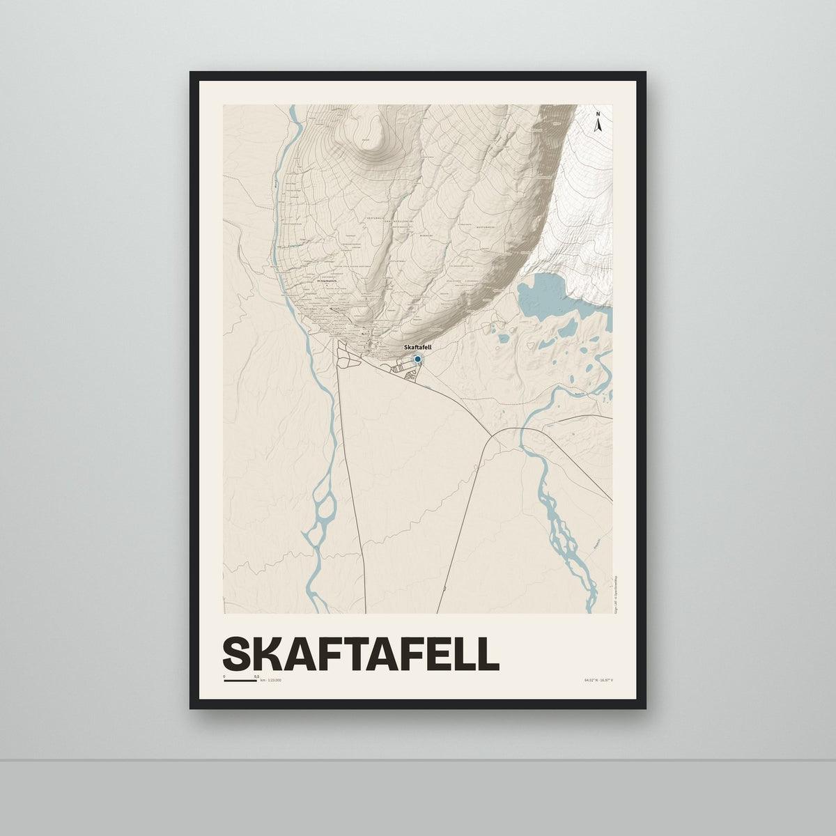 Skaftafell – Sandur, blár