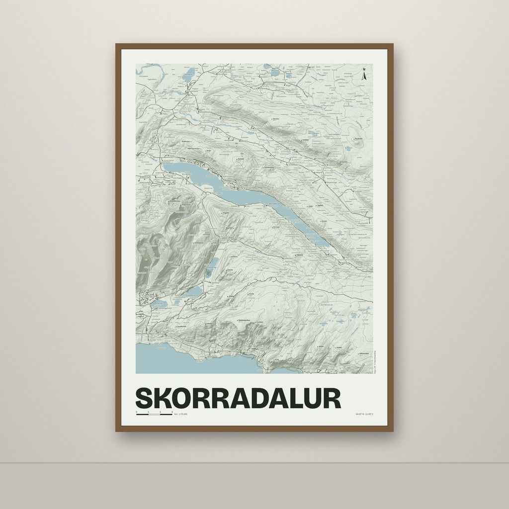 Skorradalur – Mosi, rauður