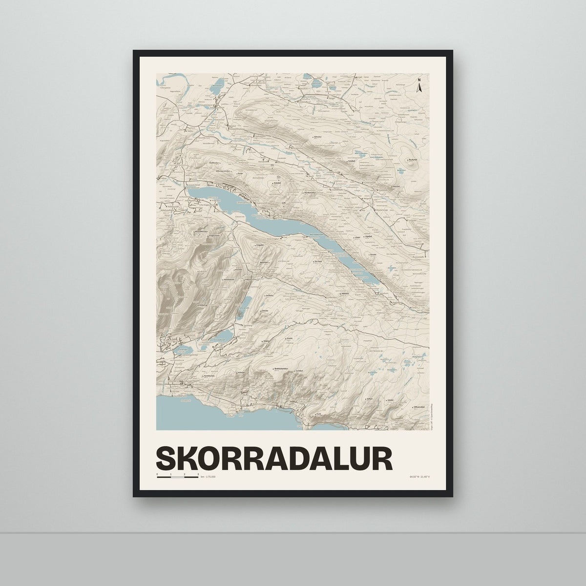 Skorradalur – Sandur, lúpínufjólublár