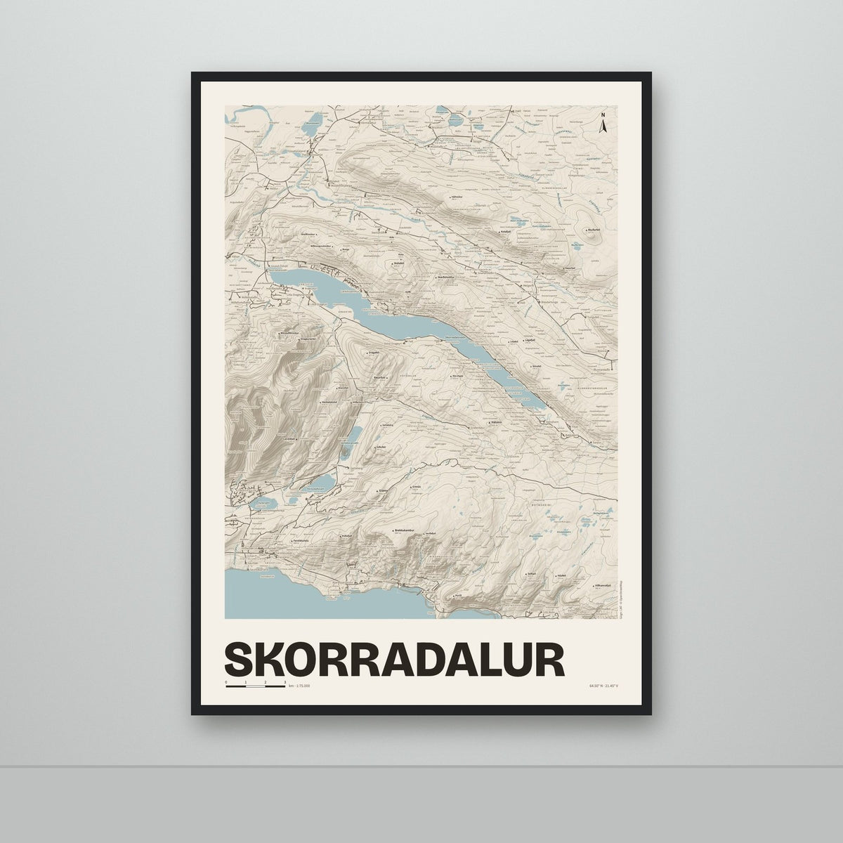 Skorradalur – Sandur, okkurgulur