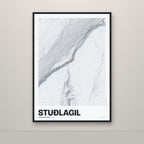 Stuðlagil – Ljóst, okkurgulur