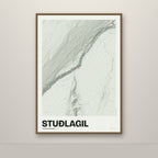 Stuðlagil – Mosi, okkurgulur