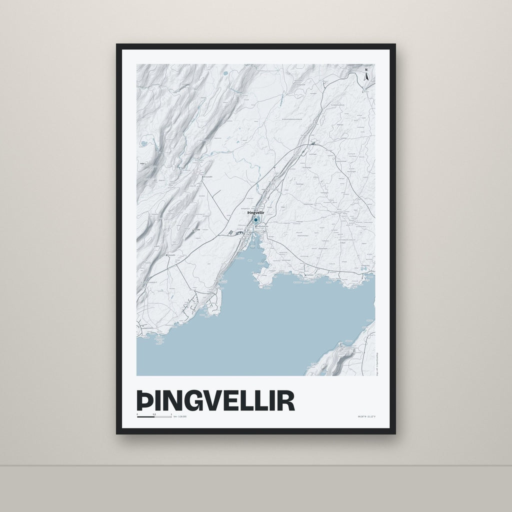 Þingvellir – Ljóst, blár