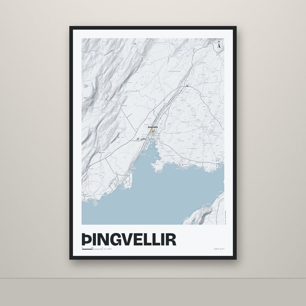 Þingvellir – Ljóst, okkurgulur