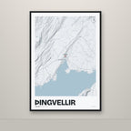 Þingvellir – Ljóst, rauður