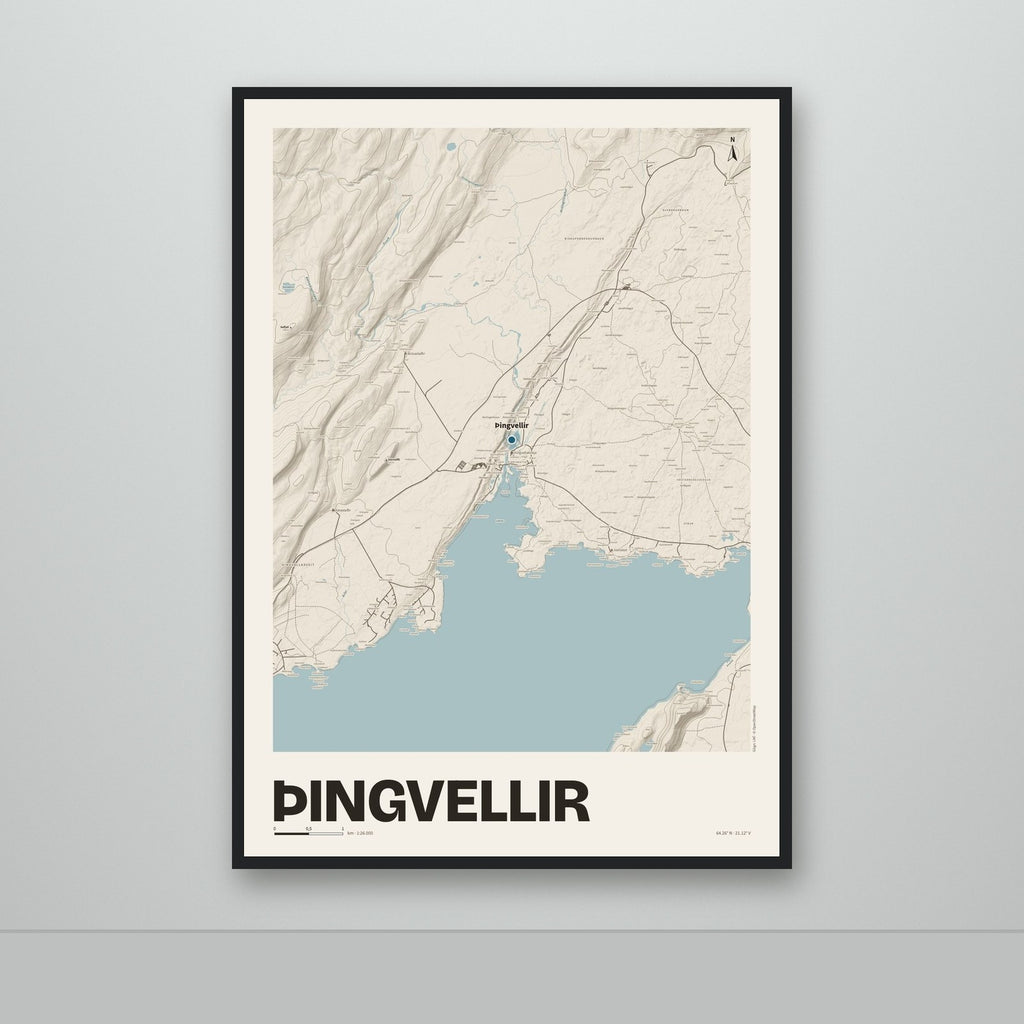 Þingvellir – Sandur, blár