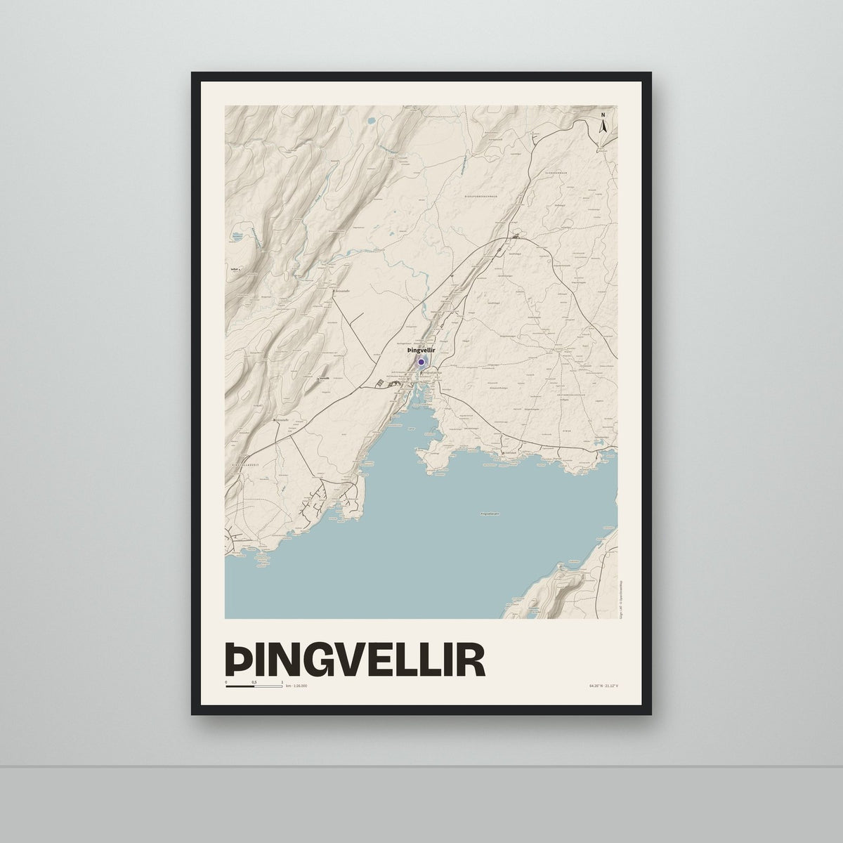 Þingvellir – Sandur, lúpínufjólublár