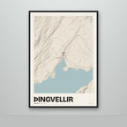 Þingvellir – Sandur, rauður