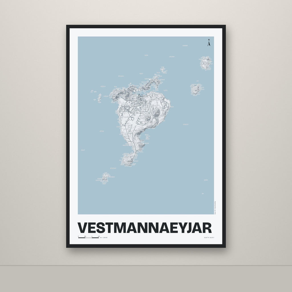 Vestmannaeyjar – Ljóst, lúpínufjólublár
