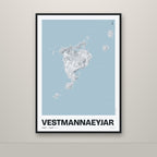 Vestmannaeyjar – Ljóst, lúpínufjólublár