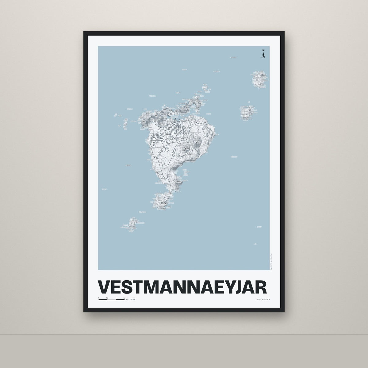 Vestmannaeyjar – Ljóst, rauður