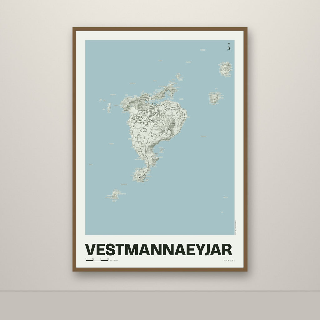 Vestmannaeyjar – Mosi, blár