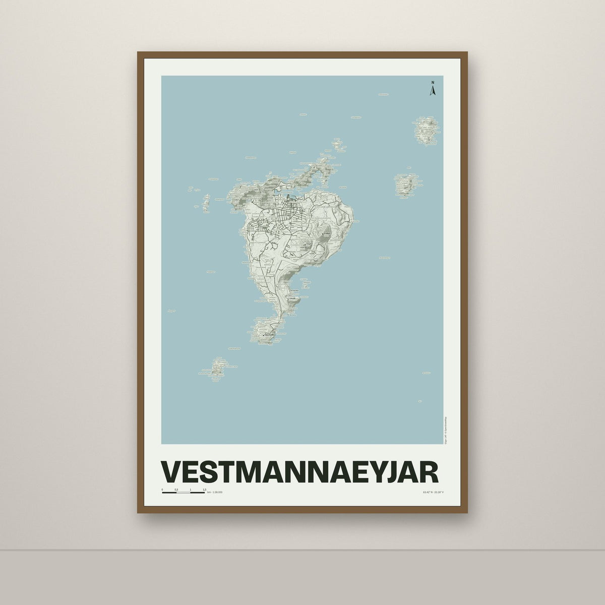 Vestmannaeyjar – Mosi, blár
