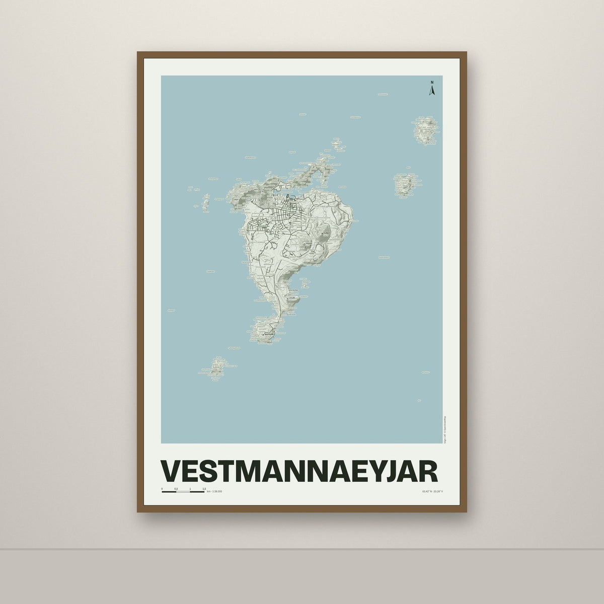 Vestmannaeyjar – Mosi, rauður