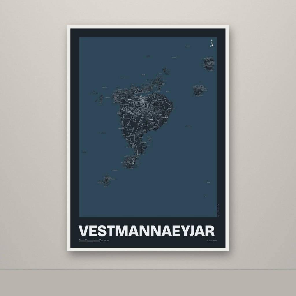 Vestmannaeyjar – Nótt, okkurgulur