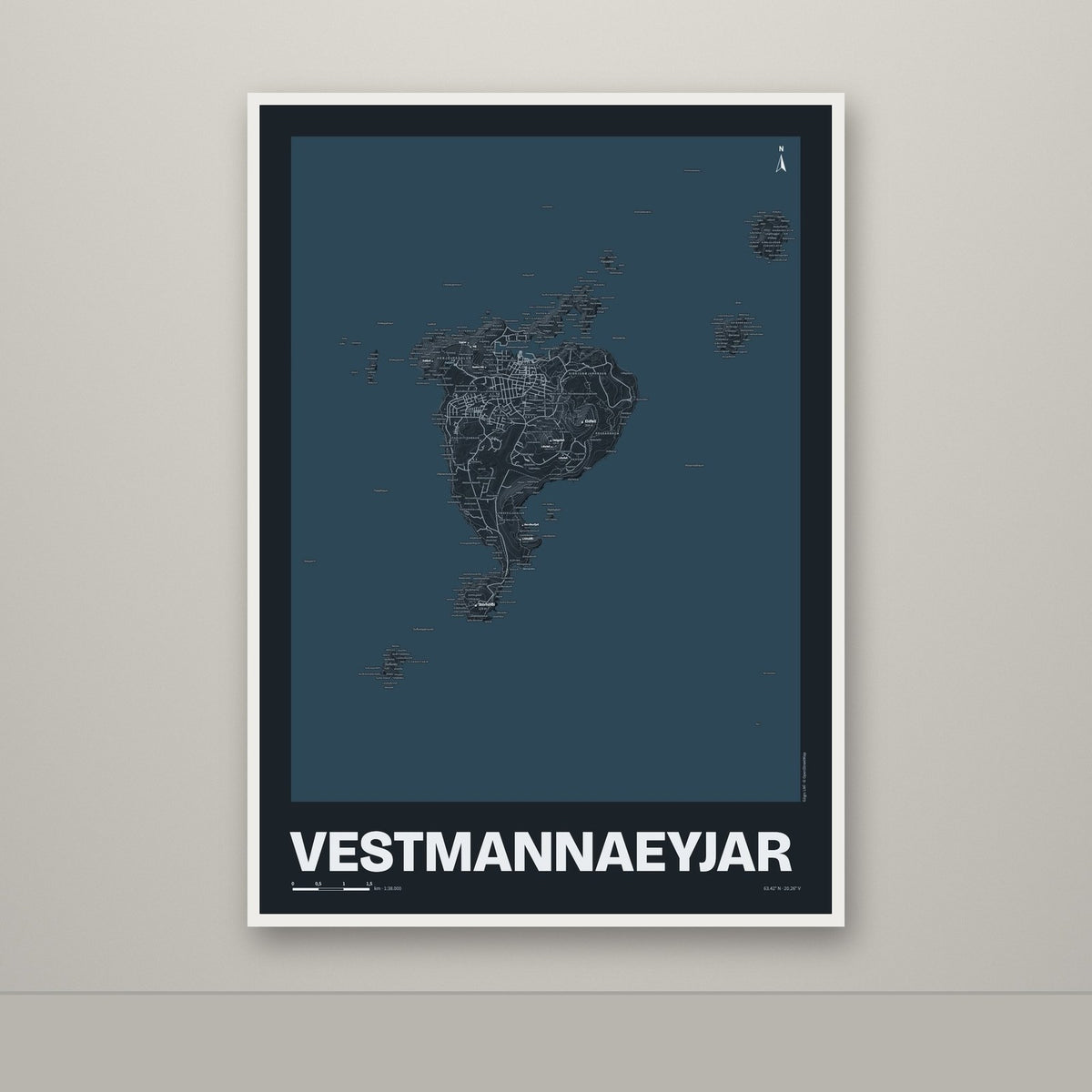 Vestmannaeyjar – Nótt, okkurgulur