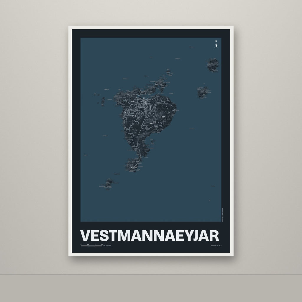 Vestmannaeyjar – Nótt, rauður