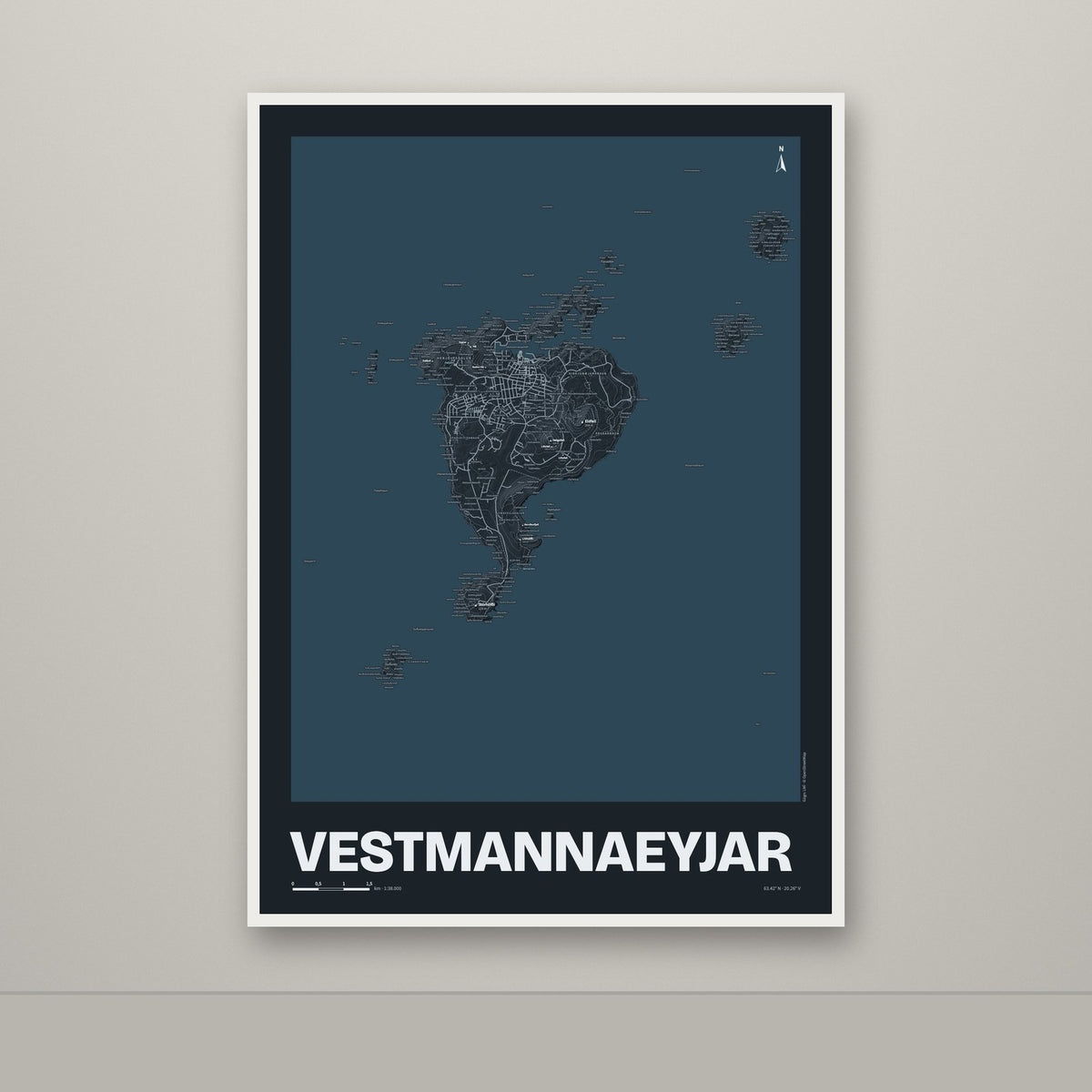 Vestmannaeyjar – Nótt, rauður