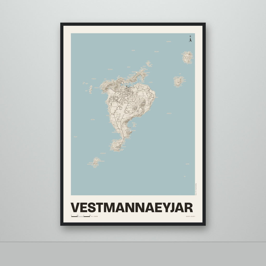 Vestmannaeyjar – Sandur, blár