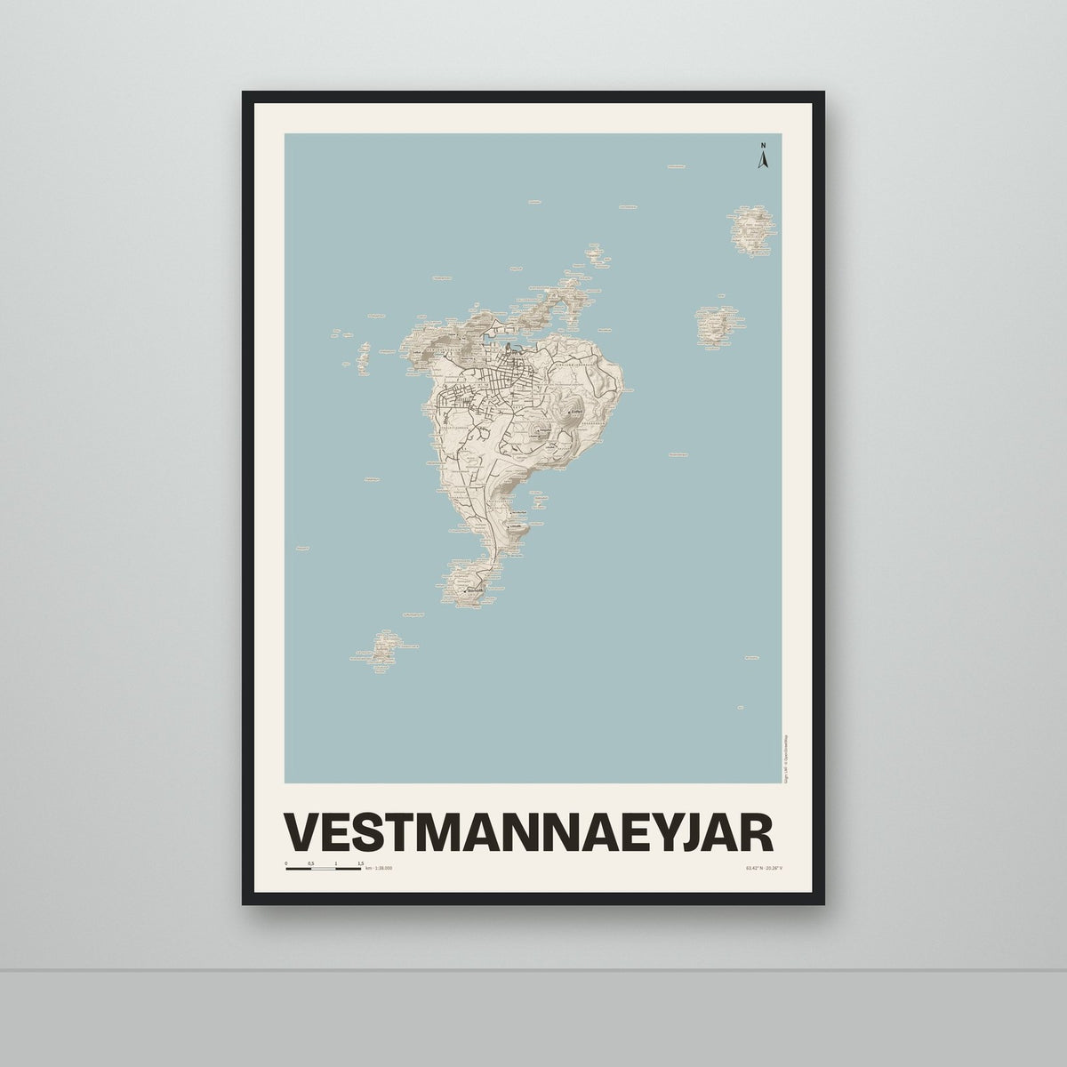 Vestmannaeyjar – Sandur, lúpínufjólublár