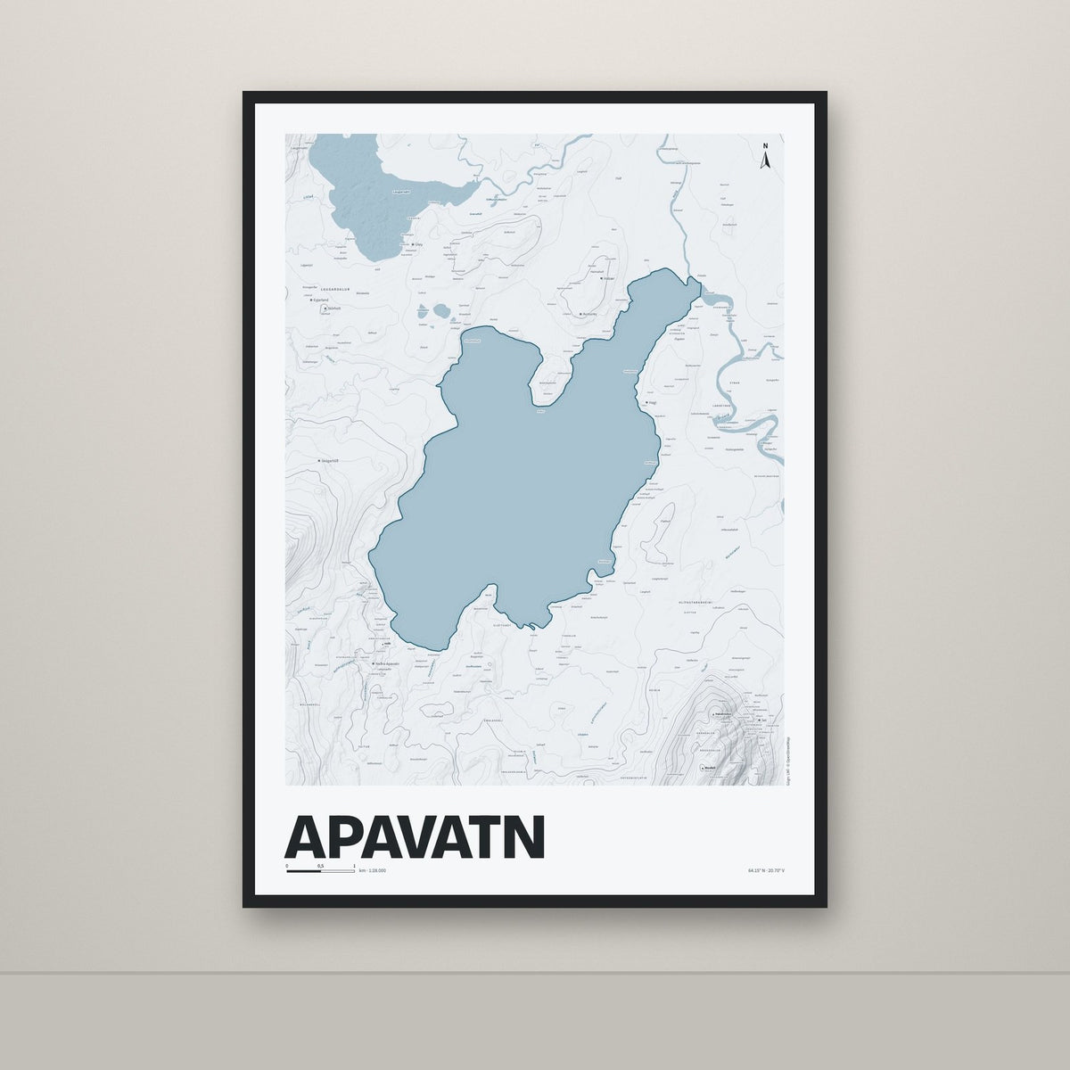 Apavatn – Ljóst, blár