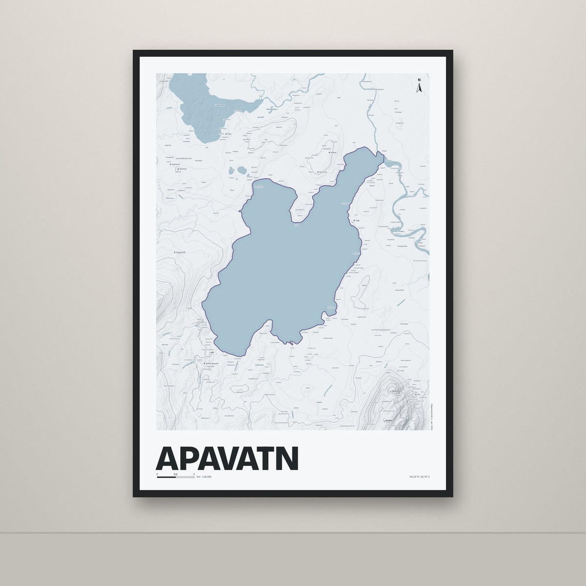 Apavatn – Ljóst, lúpínufjólublár