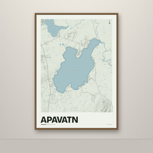 Apavatn – Mosi, blár