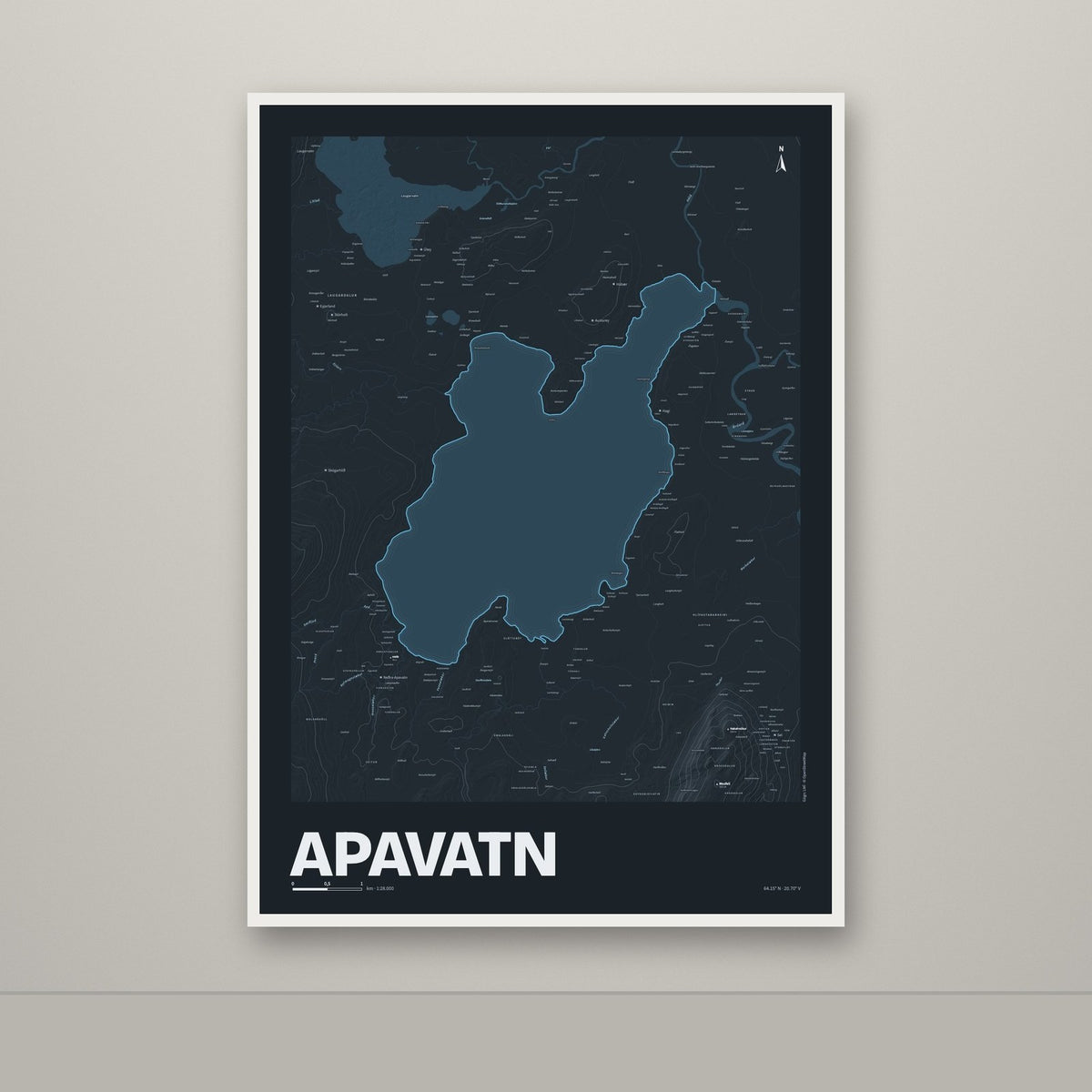Apavatn – Nótt, blár