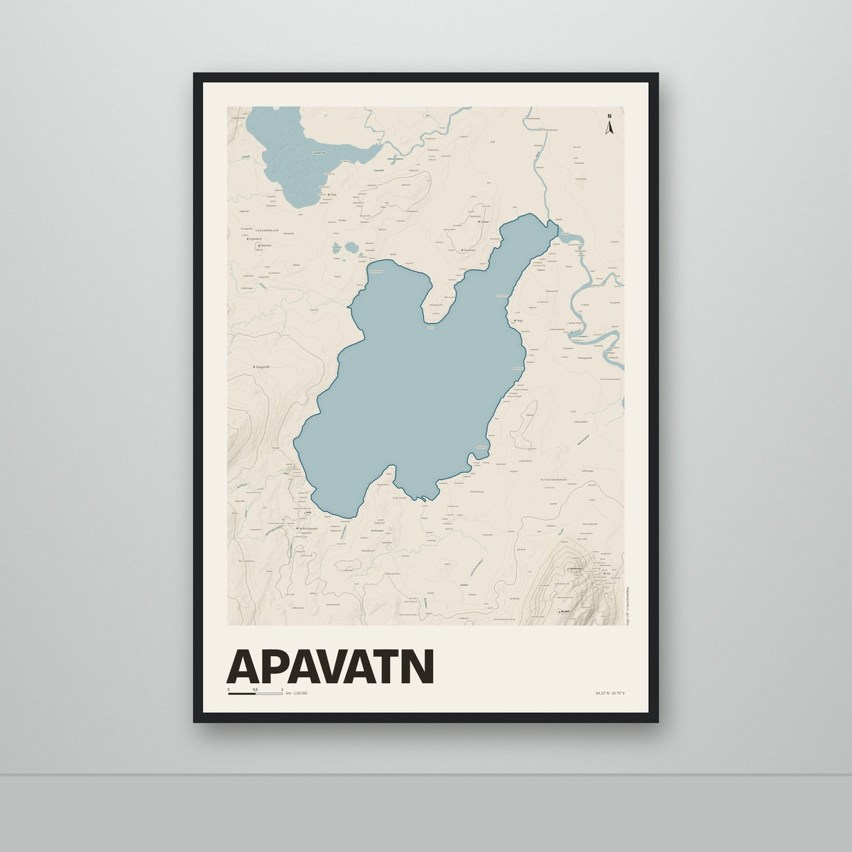 Apavatn – Sandur, blár