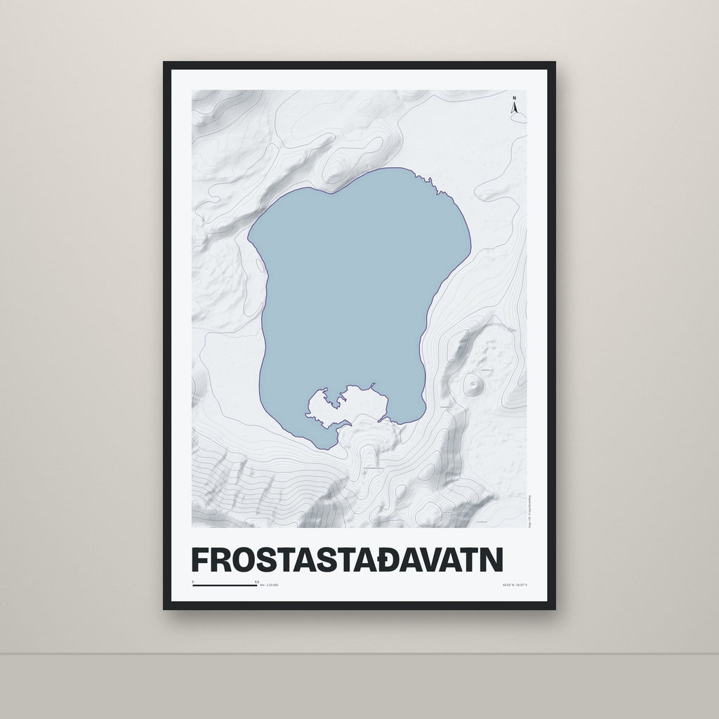 Frostastaðavatn – Ljóst, lúpínufjólublár