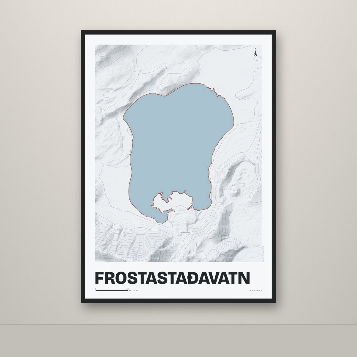 Frostastaðavatn – Ljóst, rauður