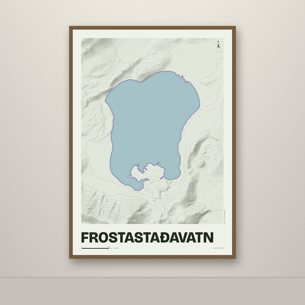 Frostastaðavatn – Mosi, lúpínufjólublár