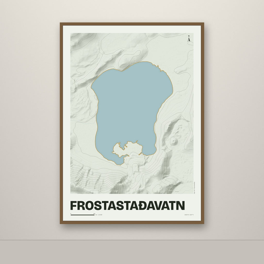 Frostastaðavatn – Mosi, okkurgulur