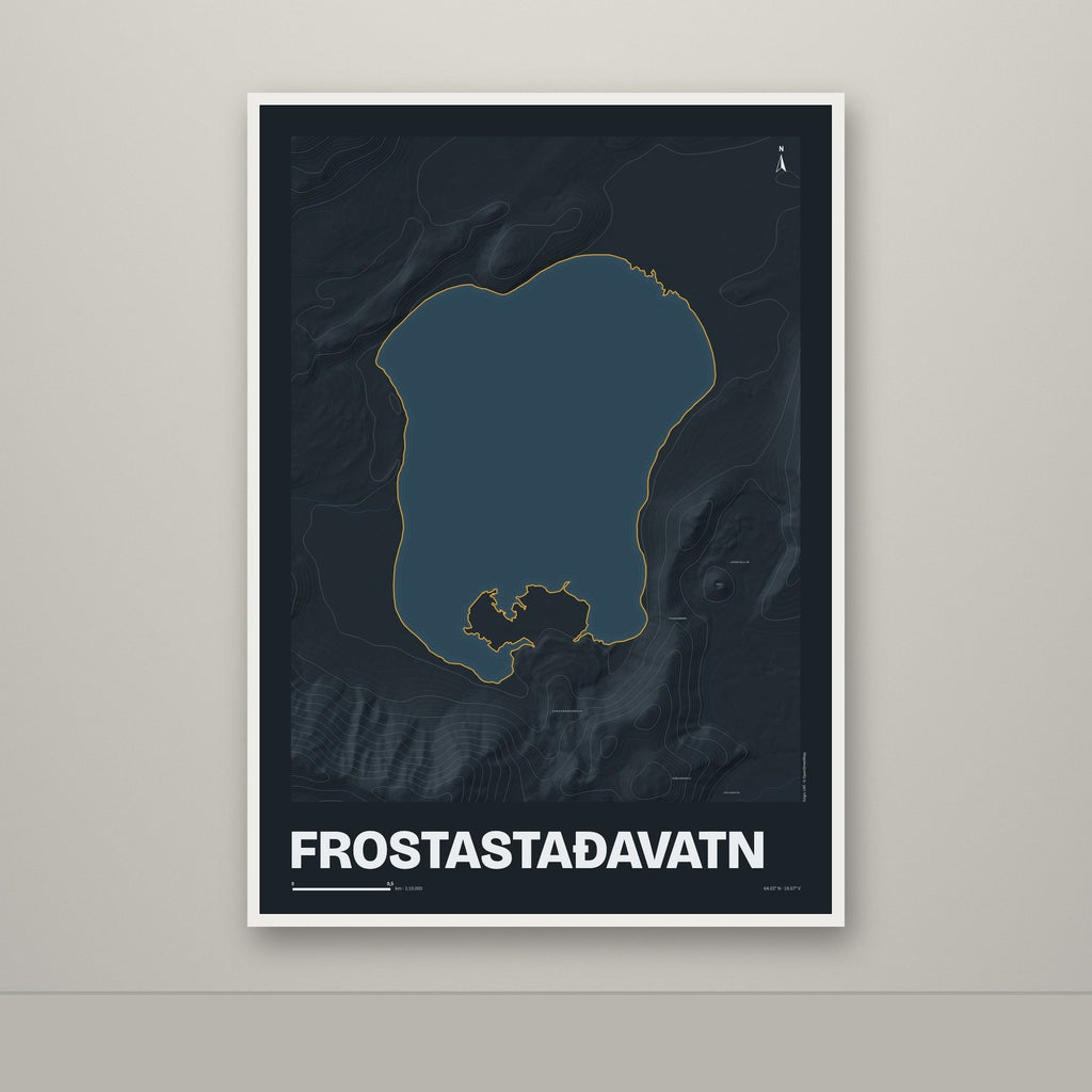 Frostastaðavatn – Nótt, okkurgulur