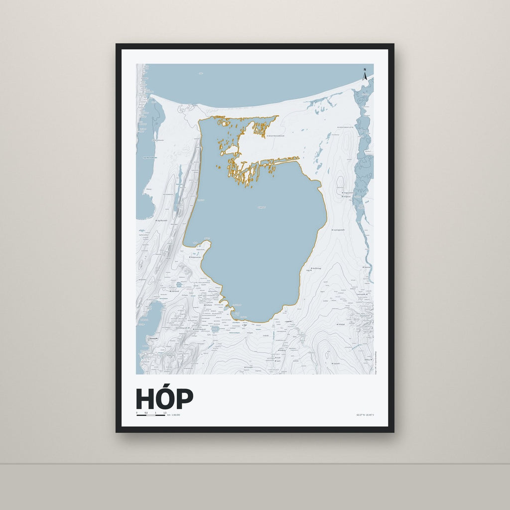 Hóp – Ljóst, okkurgulur