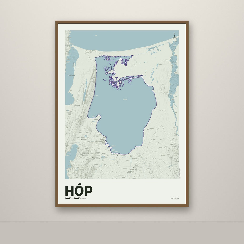 Hóp – Mosi, lúpínufjólublár