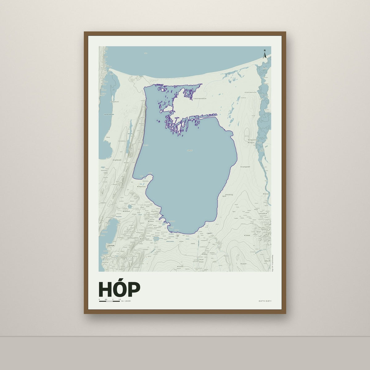 Hóp – Mosi, lúpínufjólublár