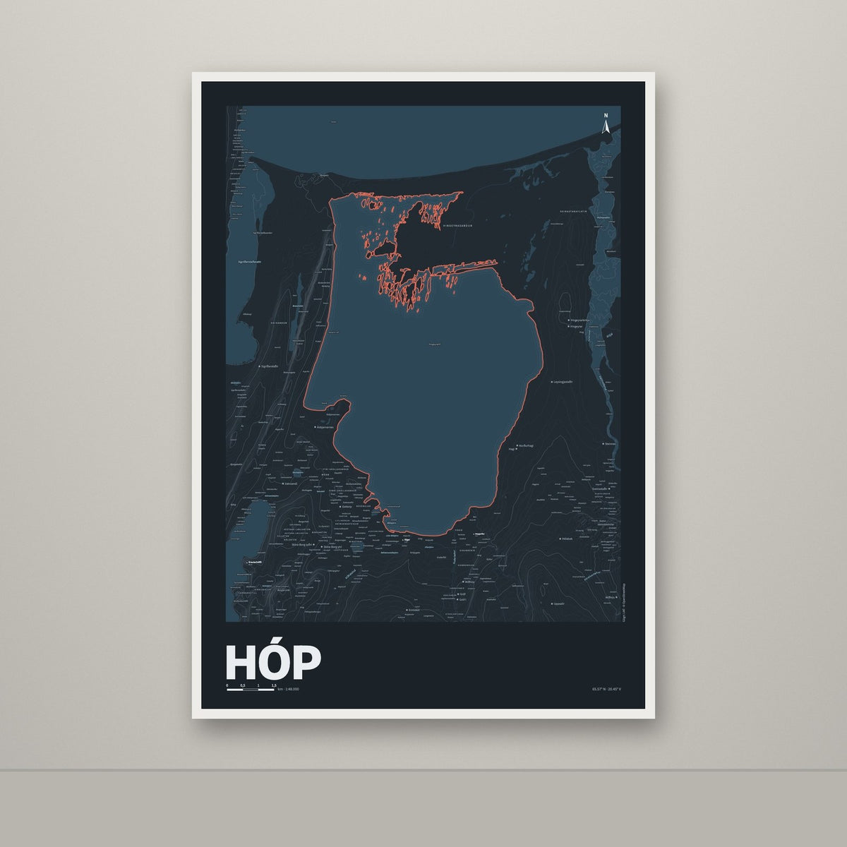 Hóp – Nótt, rauður