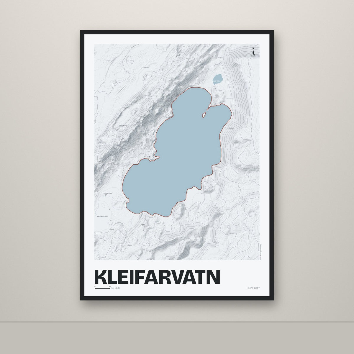 Kleifarvatn – Ljóst, rauður
