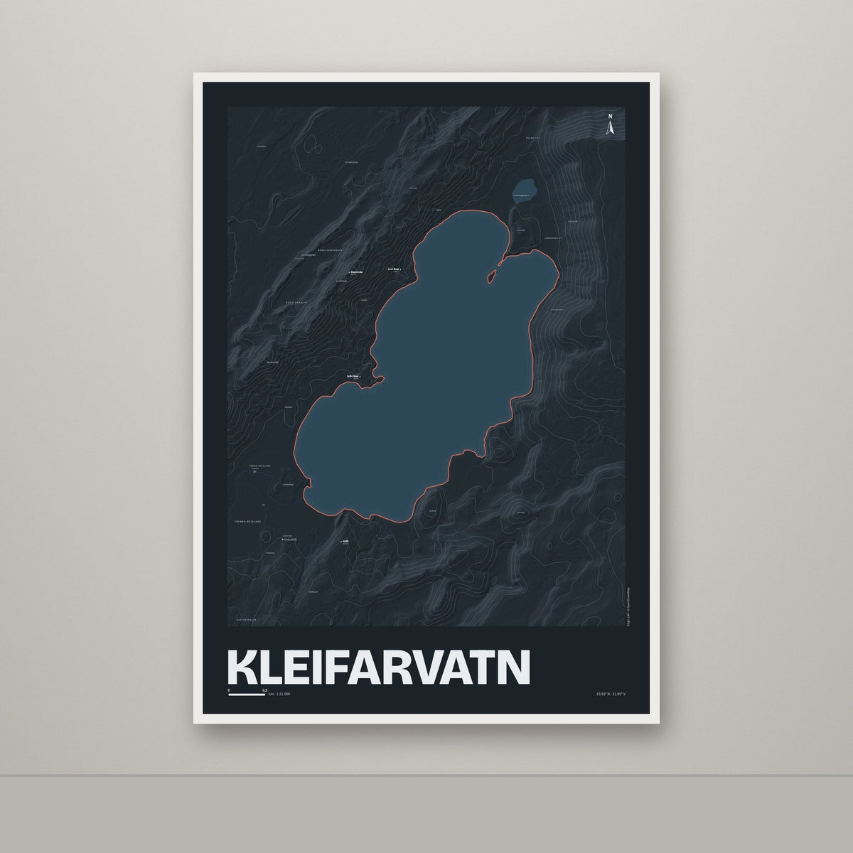 Kleifarvatn – Nótt, rauður