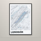 Langisjór – Ljóst, lúpínufjólublár