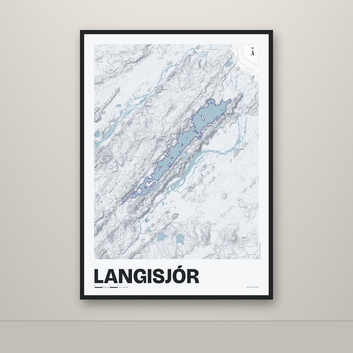 Langisjór – Ljóst, lúpínufjólublár