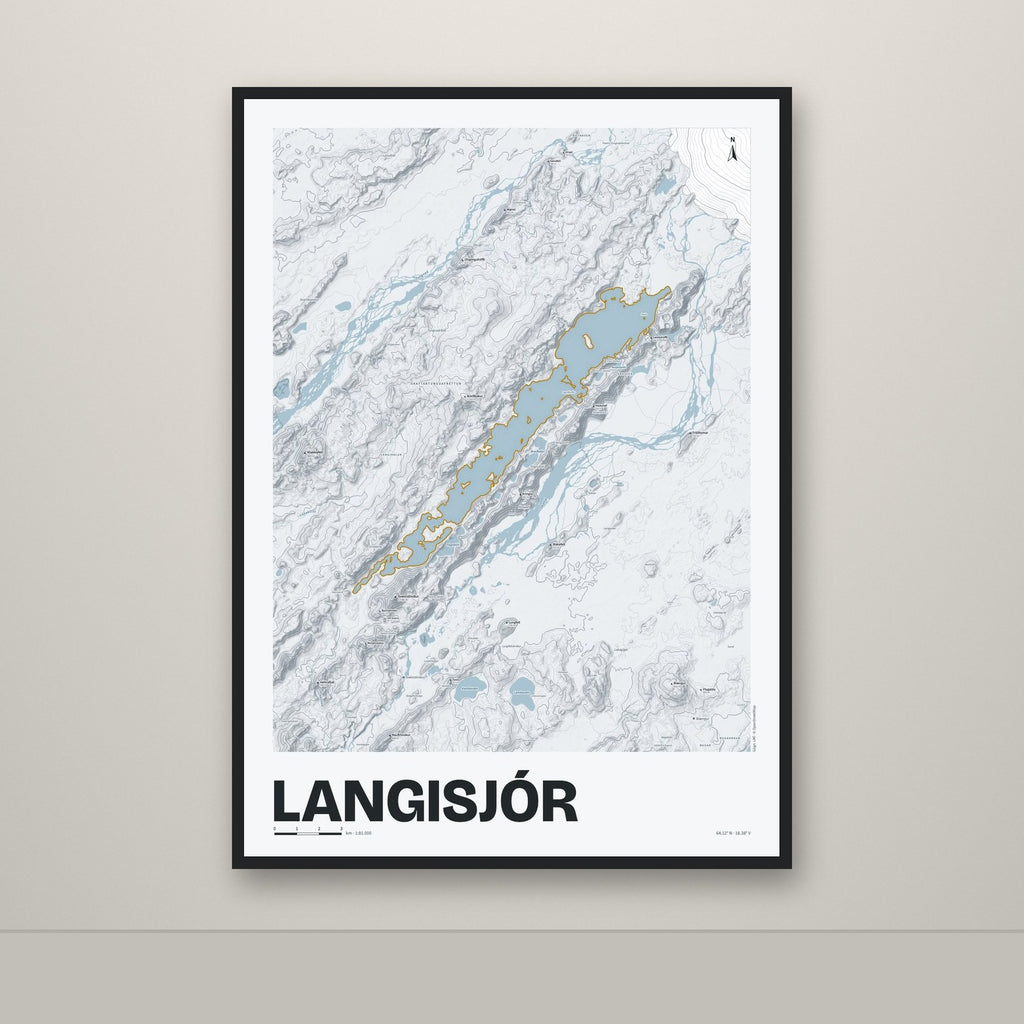 Langisjór – Ljóst, okkurgulur