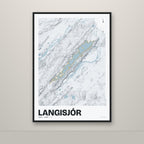 Langisjór – Ljóst, okkurgulur